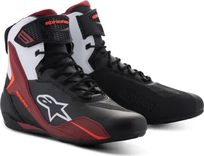 Immagine prodotto di scarpe FASTER-4, ALPINESTARS (nero/bianco/rosso scuro, taglia 41)