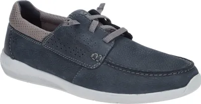 Produktbild von Clarks GORWIN MOC Herrenschuhe - sportliche Slipper - Halbschuhe blau NEU