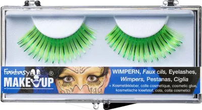 Produktbild von Wimpern - zum Ankleben - inkl. Kleber - grün