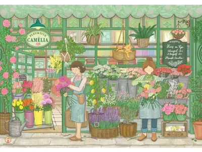 Obrázok produktu pre MAGNOLIA Puzzle Kvetinárstvo Camelia 1000 dielikov