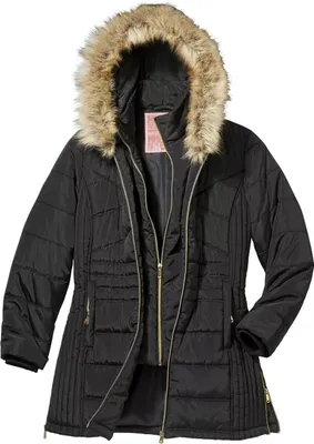 Image de Atlas For Women - Veste matelassée pour femme AF1110 (48 FR - 50 FR) (Noir)
