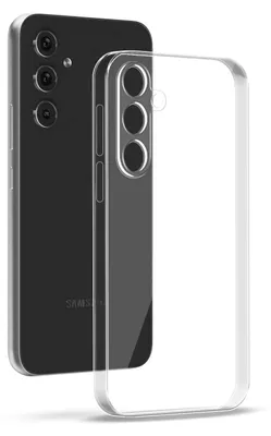 Produktbild von Handyhülle für Samsung Galaxy A54 5G Hülle Transparent Flexibel Elastisch Case Cover Backcover Schutzhülle