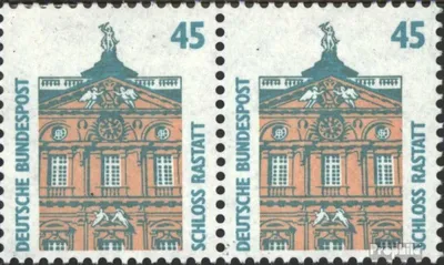 Produktbild von Briefmarken BRD (BR.Deutschland) 1990 Mi 1468wP waagerechtes Paar gestempelt Sehenswürdigkeiten