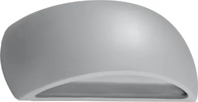 Produktbild von Wandleuchte Keramik PONTIUS grau 1xG9 8W Keramik 14x9x32cm Sollux Lighting
