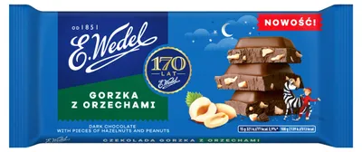 Obrázok produktu pre Wedel Horká čokoláda s orechmi 90 g