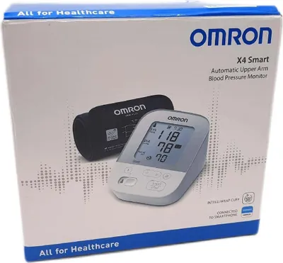 Produktbild von Omron Blutdruckmessgerät Gesundheit X4 Smart Hypertonie Monitor kabellos digital Präzision Kontrolle