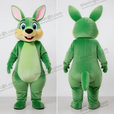 Immagine prodotto di Costume MASTICOT divertente da canguro verde