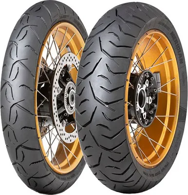 Produktbild von Paar Motorradreifen Dunlop 90/90-21 54V + 120/90-17 64S Trailmax Meridian