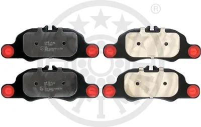 Produktbild von OPTIMAL Bremsbeläge Satz Vorne Bremsklötze für PORSCHE 911 (997) BP-12957