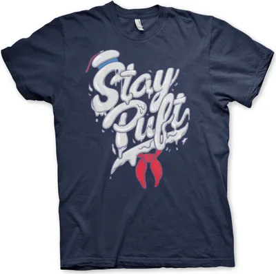 Produktbild von Ghostbusters - Stay Puft T-Shirt - Small - Navy