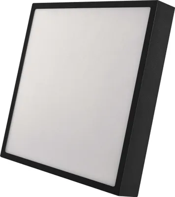 LED svítidlo NEXXO černé, 30 x 30 cm, 28,5 W, teplá/neutrální bílá