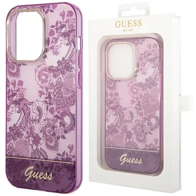 Produktbild von Guess Guhcp14Mhgplhf Iphone 14 Plus 6,7"" Fuksja/Fuschia Hartschale Porzellan Kollektion