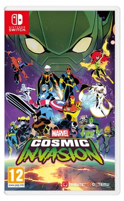 Produktbild von Marvel Cosmic Invasion – Nintendo Switch-Spiel | Kampfspiel | 15 Helden | Lokaler und Online-Mehrspielermodus | Box-Version