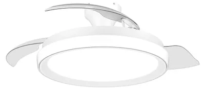 Image de Philips Bliss Ventilateur Rétractable Pales Rétractables, Led 3 Cct, Moteur Dc - Philips