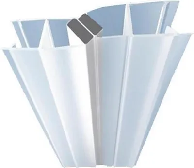 Produktbild von Glaszentrum Hagen - 200cm - 8mm - Magnetdichtung für Duschkabinen & Nischenduschen - PVC