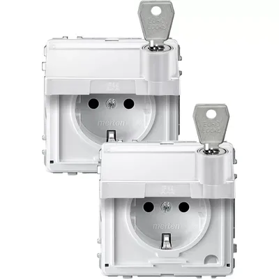 Obrázek produktu pro Merten SCHUKO zásuvka pws MEG2318-7219