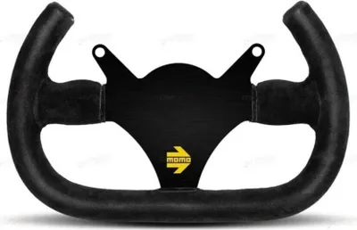 Immagine prodotto di Volante sportivo Momo 11150421111R 290 mm 180 mm in pelle