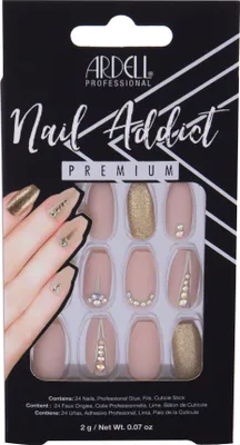 Image de Ardell Nail Addict Nude Jeweled 1 unité