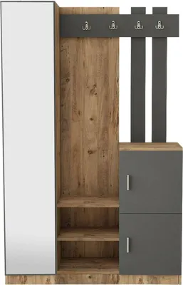 Produktbild von Dmora Flurmöbel Australis 113,6x37,5x179,7h cm Braun