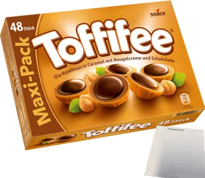 Produktbild von Storck Toffifee 48er Praline (400g Packung) + usy Block
