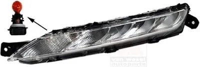 Produktbild von VAN WEZEL Tagfahrlicht Tagfahrlicht 0979959 Links für CITROËN C4 Grand Picasso II