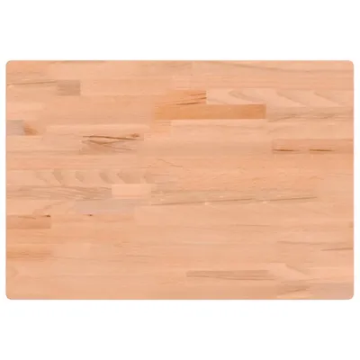 Immagine prodotto di vidaXL Piano scrivania 80x55x2,5 cm in faggio massiccio