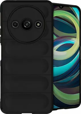Produktbild von imoshion EasyGrip Backcover Xiaomi Redmi A3 - Schwarz