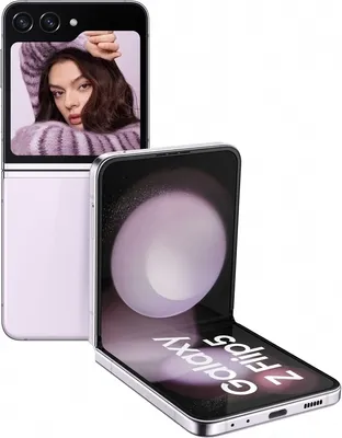 Produktbild von Galaxy Z Flip5 - Lavender - 256 GB