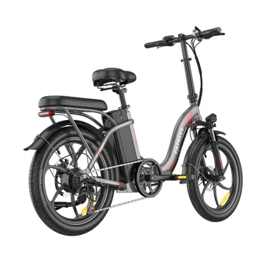 Image de 20AH E-bike E-Bike Vélos pliants 20 "x 3.0" étanche IPX5, Fat Tire vélo électrique pliants 7 vitesses, vélo de ville 250W moteur & 25km/h E-Hollandräder