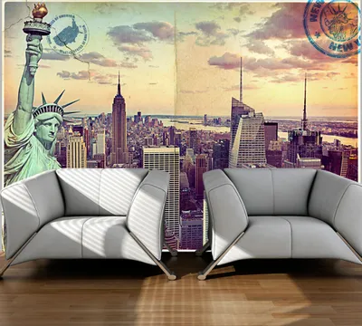 Produktbild von Basera Fototapete Motiv New York 10110904-22, Vliestapete, 100x70 cm