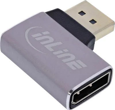 Produktbild von InLine 17291D, DisplayPort, DisplayPort, Grau, Schwarz