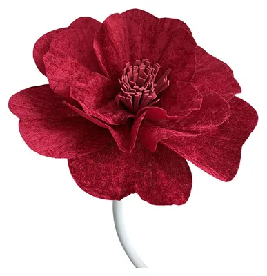Produktbild von Große künstliche Pfingstrose, realistische Riesen-Seidenblume mit Stiel, ideal als Blumendekoration für Zuhause, Büro, Hochzeit oder Party.