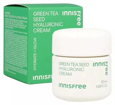 Zdjęcie produktu dla Krem hialuronowy Innisfree z nasionami zielonej herbaty, 50 ml