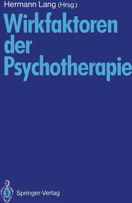 Produktbild von Wirkfaktoren der Psychotherapie