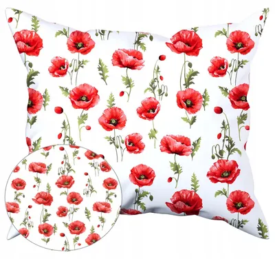 Produktbild von Nyks Kissenbezug Baumwolle 70x80 Blumenmuster Hochwertig