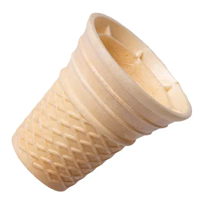 Immagine prodotto di Bazko - Coni classici | coni semidolci da 7 cm / 6,6 cm | 143 pezzi | coni croccanti per gelato soft, gelato e sorbetto | vegani