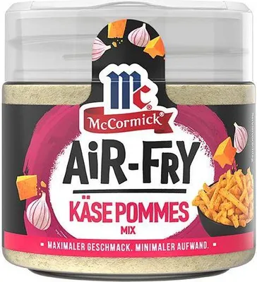 Produktbild von McCormick Air-Fry Käsepommes Mix 95g Airfryer Pommes Wedges Gewürz
