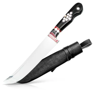 Produktbild von Usbekischer Messer – Pchak, 30 cm Kochmesser Handarbeit Küchenmesser