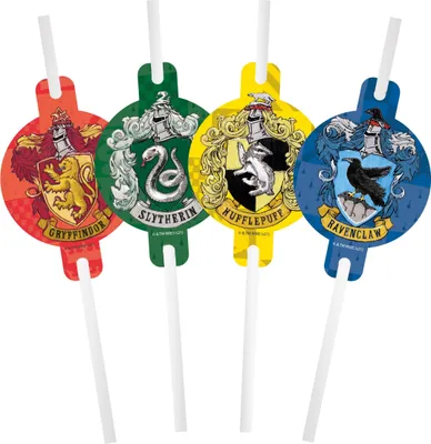 Image de Procos 93368 - Paille en papier Harry Potter, 22 cm de long, Mix