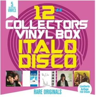 Produktbild von 12\ Collector's Vinyl Box: Italo Disco, 5 Schallplatte"
