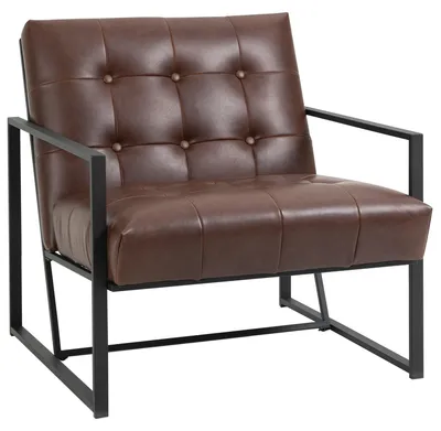 Produktbild von Chesterfield-Sessel - Relaxsessel - Club-Sessel - Lounge-Sessel - Ohrensessel - Kunstleder