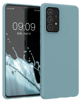 Produktbild von kwmobile Handyhülle für Samsung Galaxy A52 / A52 5G / A52s 5G Hülle - TPU Case - Kabelloses Laden - Schutzhülle Cover in Arctic Night