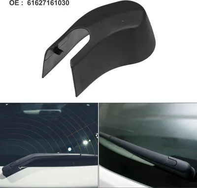 Image de Capuchon Bras d'Essuie-glace Arrière pour BMW X3 2013-2017 Pare-brise Arrière Remplacement 61627161030