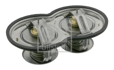 Produktbild von Febi Bilstein Thermostat für Kühlmittel, Öffnungstemperatur 75°C/80°C, mit Dichtung