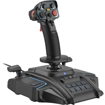 Produktbild von Hori Ace Combat 8 – Wings of Theve, Kampfstab, PlayStation 4, PlayStation 5, PC, Analog, Kabelgebunden, Schwarz, PlayStation 5, PlayStation 4, Windows PC