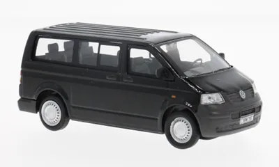 Produktbild von Cararama 4-62143 - 1/43 VW T5, schwarz, 2010 - Neu