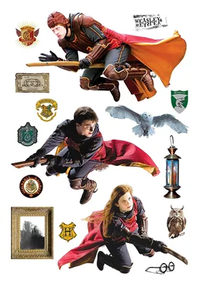 Produktbild von AG Design Wandstickers Harry Potter, 42.5 x 65 cm