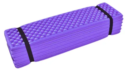 Image de Matelas de camping ultra-léger et pliable - Tapis de couchage étanche pour l'extérieur