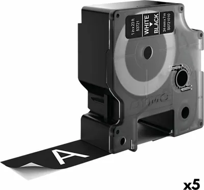 Produktbild von DYMO - Etikett Dymo Label Manager D1 Polyester 24mm Zw | 1 Stück | 5 Stücke