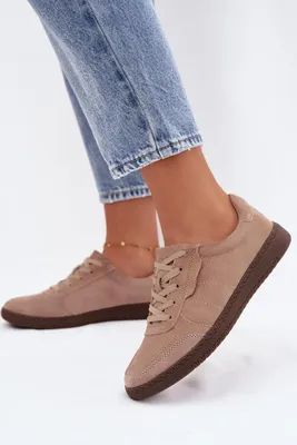 Produktbild von Leder Wildleder Damensneaker Vinceza 79635 Beige 38